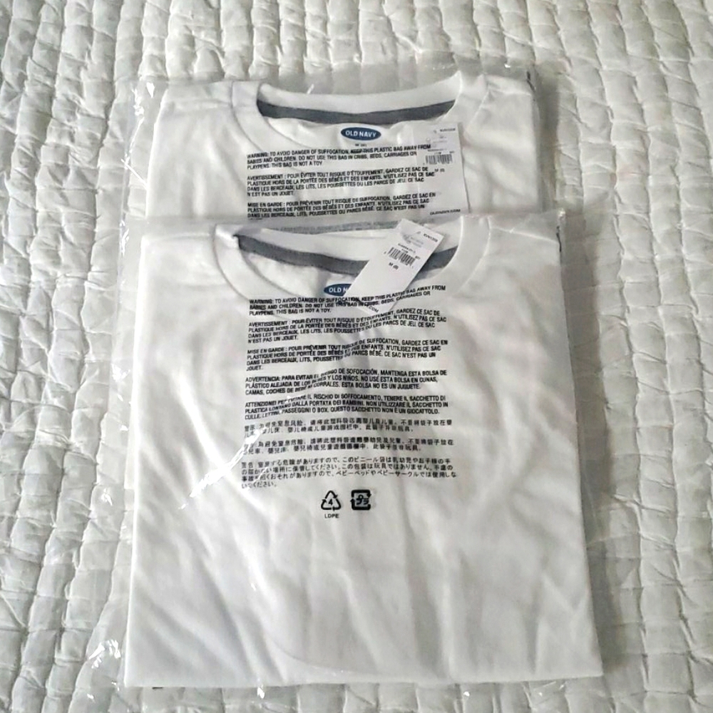 Two long sleeve kids tee shirts